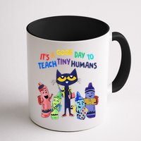 Its A Good Day To Teach Tiny Humans Cat Teacher Lover Mug