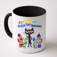 Its A Good Day To Teach Tiny Humans Cat Teacher Lover Mug
