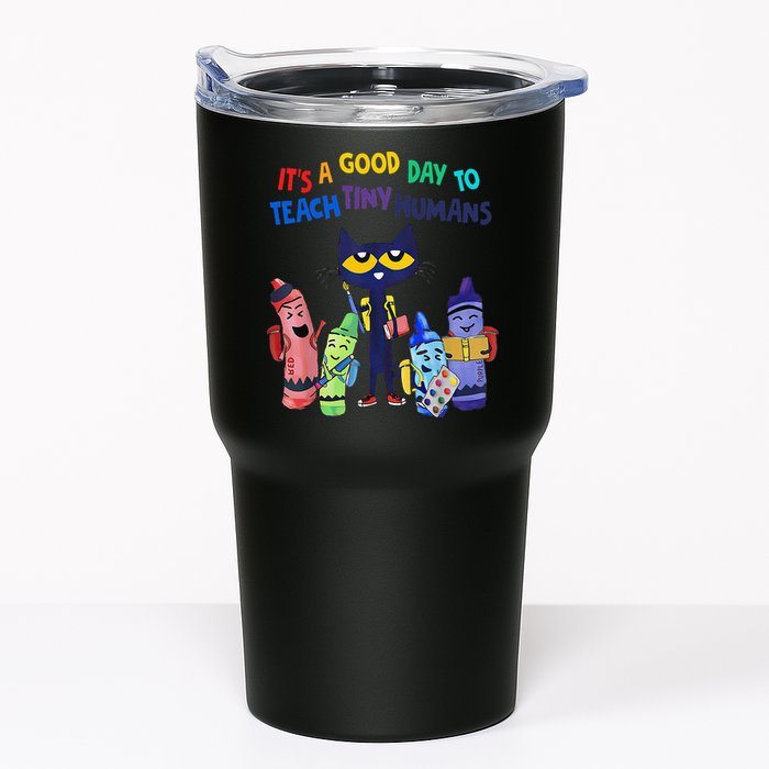 Its A Good Day To Teach Tiny Humans Cat Teacher Lover Tumbler