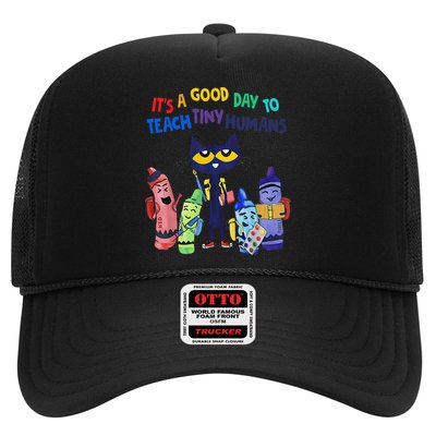 Its A Good Day To Teach Tiny Humans Cat Teacher Lover Trucker Hat