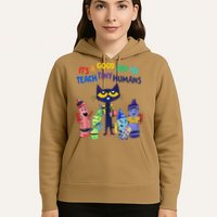 Its A Good Day To Teach Tiny Humans Cat Teacher Lover Hoodie