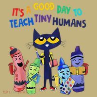 Its A Good Day To Teach Tiny Humans Cat Teacher Lover Sustainable Beanie