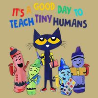 Its A Good Day To Teach Tiny Humans Cat Teacher Lover Cooling Performance Long Sleeve Crew