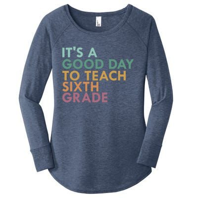 It's A Good Day To Teach Sixth Grade 6th Grade Teacher Women's Perfect Tri Tunic Long Sleeve Shirt