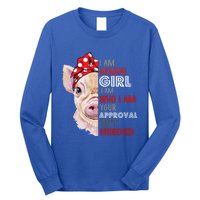 I Am Gemini Who Loves Pigs Star Sign Zodiac Gift Long Sleeve Shirt