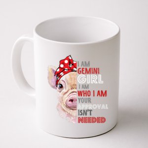 I Am Gemini Who Loves Pigs Star Sign Zodiac Gift Coffee Mug