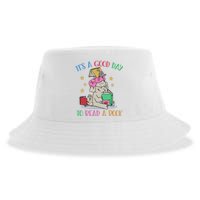 Its A Good Day To Read Bookworm Librarian Book Lover Gift Sustainable Bucket Hat