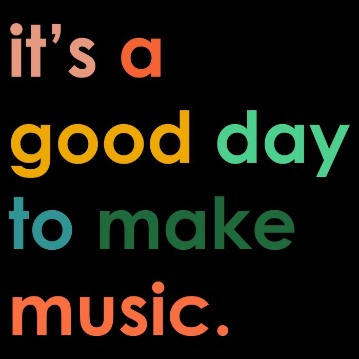 It's A Good Day To Make Music Impact Tech Backpack