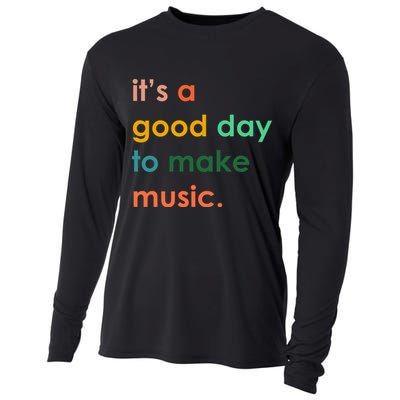 It's A Good Day To Make Music Cooling Performance Long Sleeve Crew