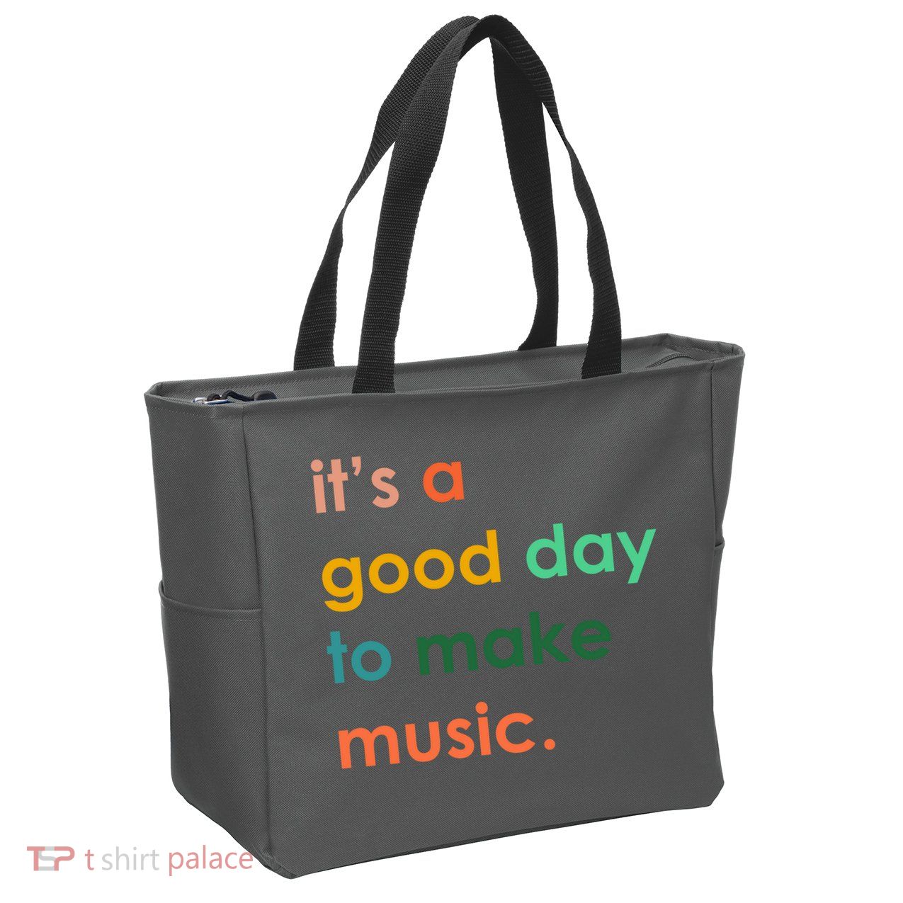 It's A Good Day To Make Music Zip Tote Bag