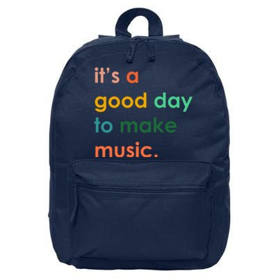 It's A Good Day To Make Music 16 in Basic Backpack