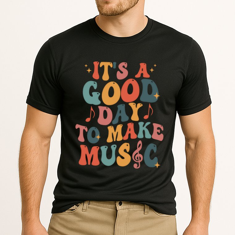 ItS A Good Day To Make Music Music Teacher Music Lover Gift Cooling Performance Crew T-Shirt