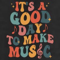 ItS A Good Day To Make Music Music Teacher Music Lover Gift Beanie