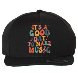 ItS A Good Day To Make Music Music Teacher Music Lover Gift Wool Snapback Cap