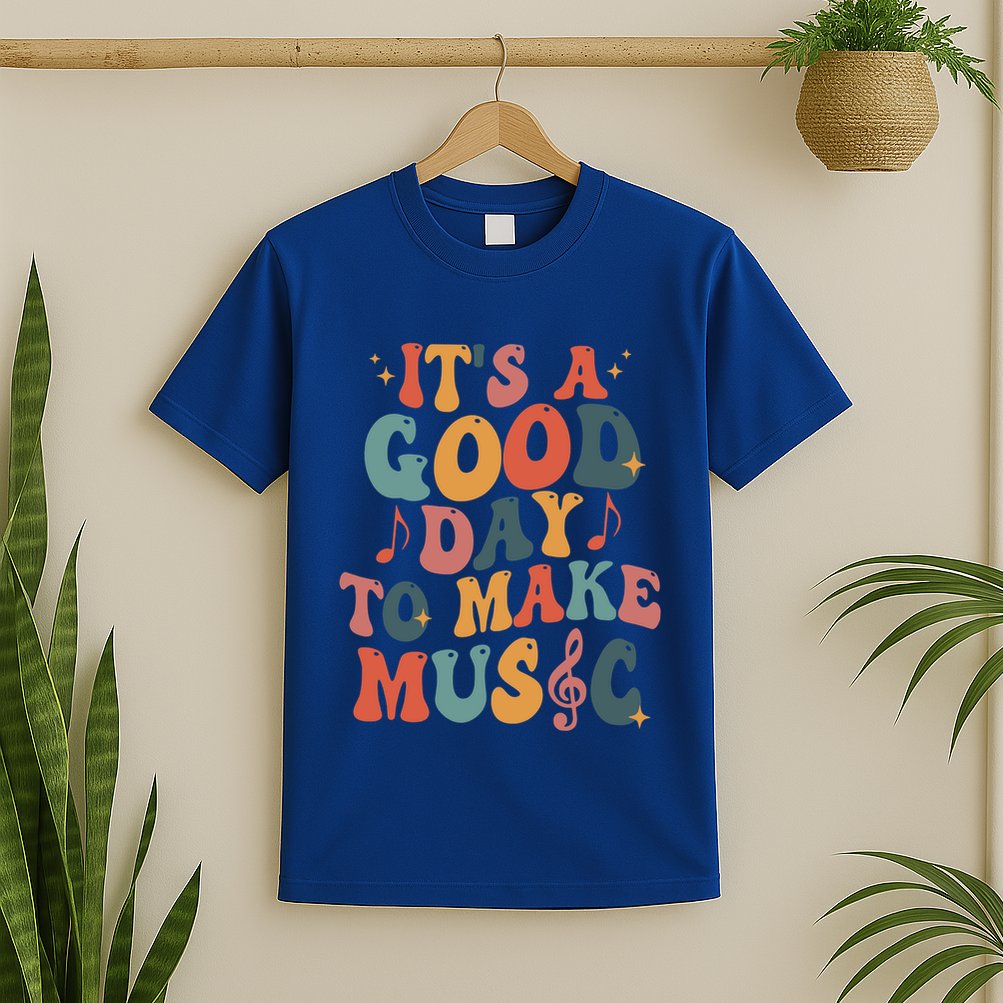 ItS A Good Day To Make Music Music Teacher Music Lover Gift T-Shirt