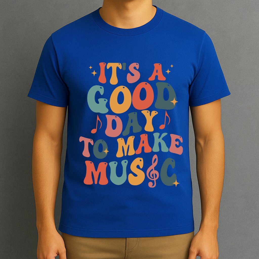 ItS A Good Day To Make Music Music Teacher Music Lover Gift T-Shirt