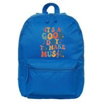 ItS A Good Day To Make Music Music Teacher Music Lover Gift 16 in Basic Backpack