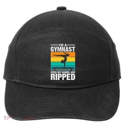 IM A Gymnast Even My Hands Are Ripped 7-Panel Snapback Hat