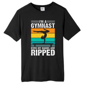 IM A Gymnast Even My Hands Are Ripped Tall Fusion ChromaSoft Performance T-Shirt