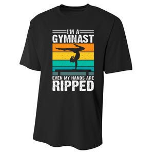 IM A Gymnast Even My Hands Are Ripped Performance Sprint T-Shirt