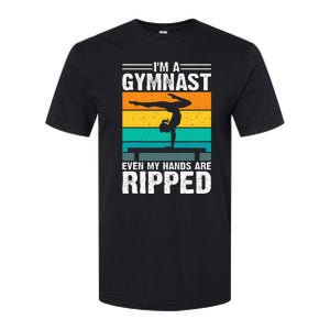 IM A Gymnast Even My Hands Are Ripped Softstyle CVC T-Shirt