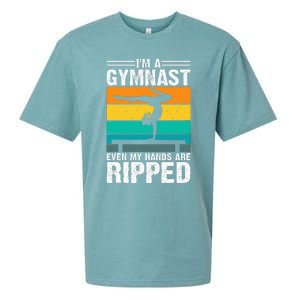 IM A Gymnast Even My Hands Are Ripped Sueded Cloud Jersey T-Shirt