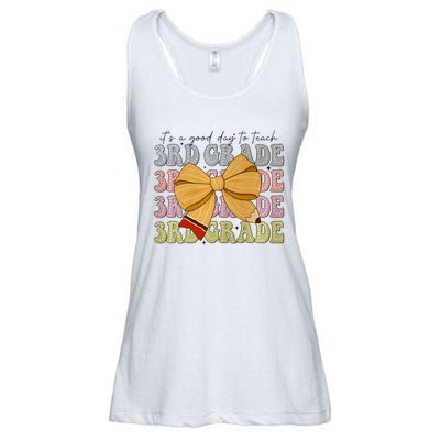 ItS A Good To Teach 3rd Grade Ladies Essential Flowy Tank