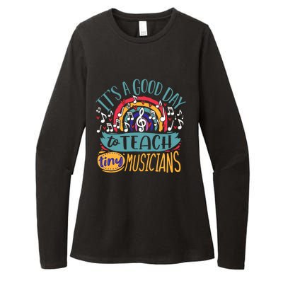 It's A Good Day To Teach Tiny Musicians Music Teacher Gift Womens CVC Long Sleeve Shirt