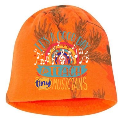 It's A Good Day To Teach Tiny Musicians Music Teacher Gift Kati - Camo Knit Beanie