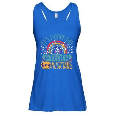 It's A Good Day To Teach Tiny Musicians Music Teacher Gift Ladies Essential Flowy Tank