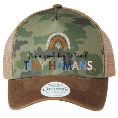 It's A Good Day To Teach Tiny Humans Gift For Teacher Legacy Tie Dye Trucker Hat