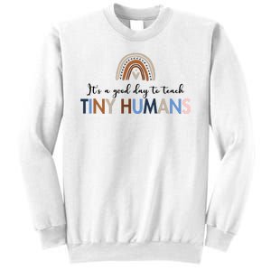 It's A Good Day To Teach Tiny Humans Gift For Teacher Sweatshirt