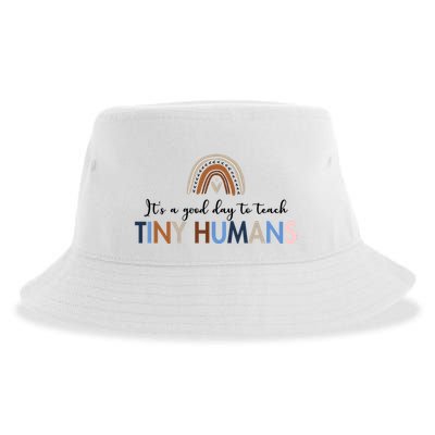 It's A Good Day To Teach Tiny Humans Gift For Teacher Sustainable Bucket Hat