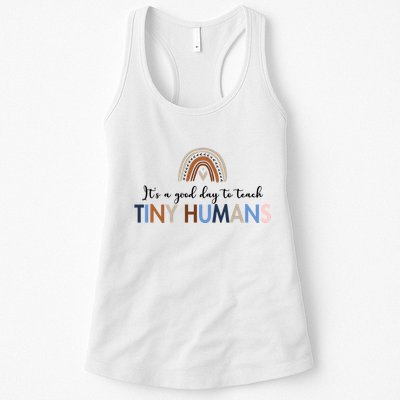 It's A Good Day To Teach Tiny Humans Gift For Teacher Womens Tank Top