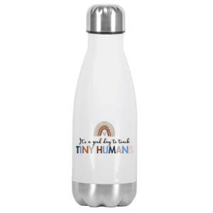 It's A Good Day To Teach Tiny Humans Gift For Teacher Stainless Steel Insulated Water Bottle