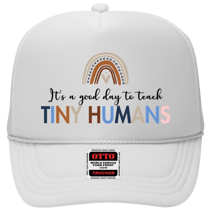 It's A Good Day To Teach Tiny Humans Gift For Teacher Trucker Hat