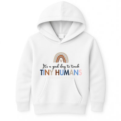 It's A Good Day To Teach Tiny Humans Gift For Teacher Kids Hoodie