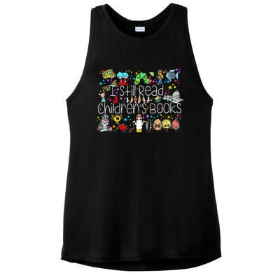 ItS A Good Day To Read A Book I Still Read Childrens Books Ladies PosiCharge Tri-Blend Wicking Tank