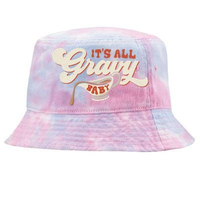 Its All Gravy Thanksgiving Tie-Dyed Bucket Hat