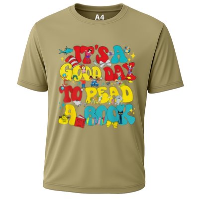 Its A Good Day To Read Book Across America Cooling Performance Crew T-Shirt