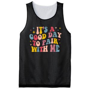 Its A Good Day To Pair With Me Aba Therapy Mesh Reversible Basketball Jersey Tank