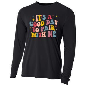 Its A Good Day To Pair With Me Aba Therapy Cooling Performance Long Sleeve Crew