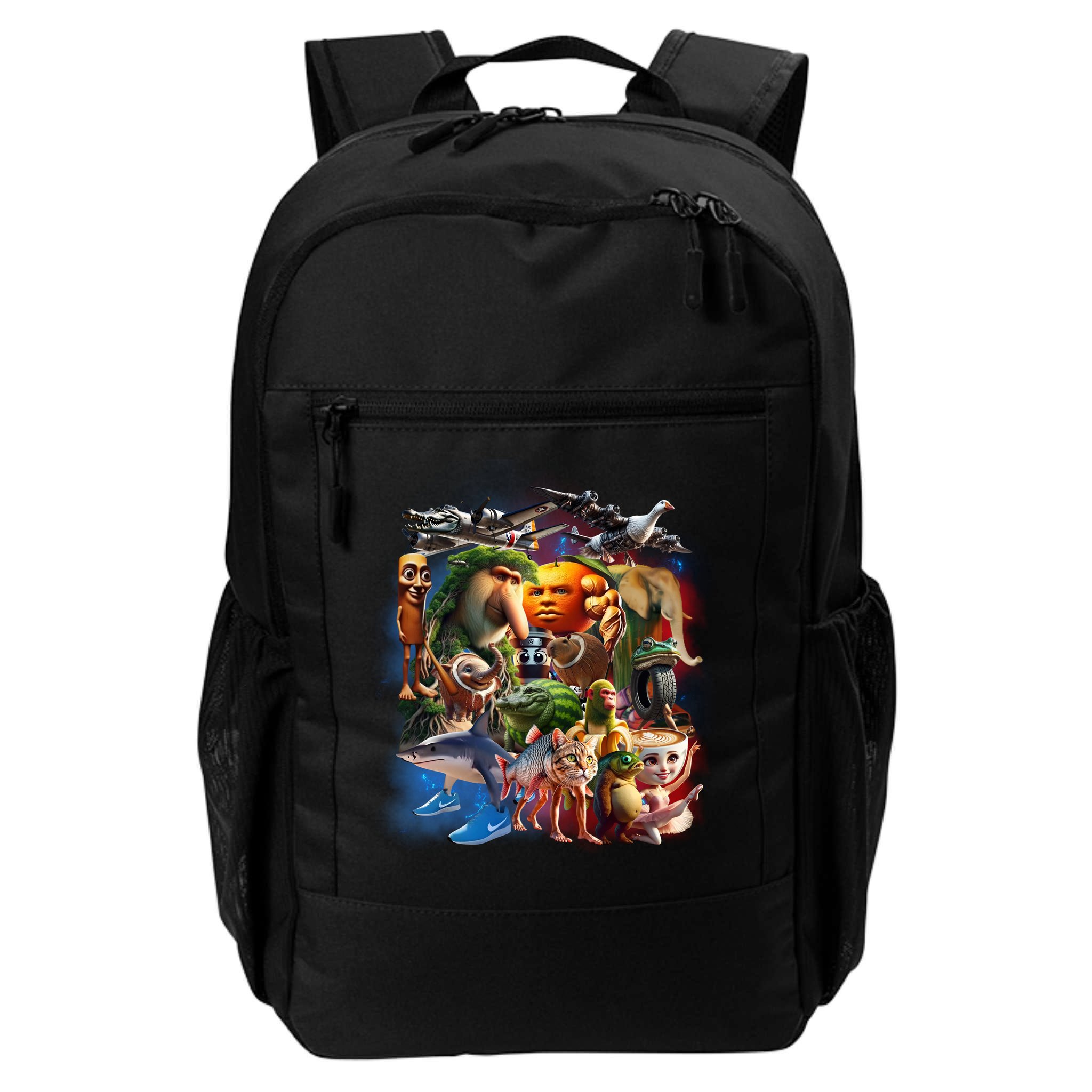 Italian-Brainrot AI Generated Animals Gen Z Backpack