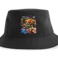 Italian-Brainrot AI Generated Animals Gen Z Sustainable Bucket Hat