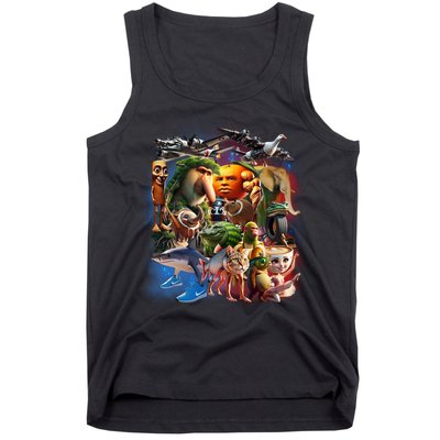 Italian-Brainrot AI Generated Animals Gen Z Tank Top