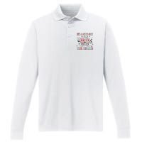 It's a good day to teach tiny humans retro happy face Performance Long Sleeve Polo