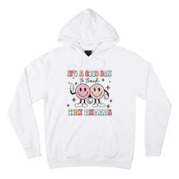 It's a good day to teach tiny humans retro happy face Hoodie