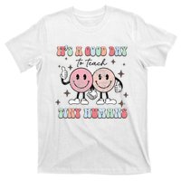 It's a good day to teach tiny humans retro happy face T-Shirt