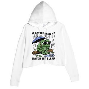 Is Anyone Going To Match My Bleak Crop Fleece Hoodie