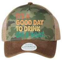 It's A Good Day To Drink On A Boat Legacy Tie Dye Trucker Hat